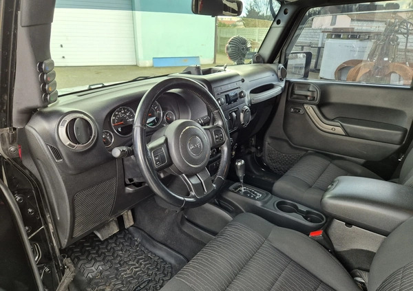 Jeep Wrangler cena 90000 przebieg: 140000, rok produkcji 2012 z Turek małe 277